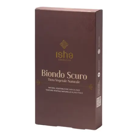 Isha Cosmetics Tinte Vegetal Natural Biondo Scuro 100g
